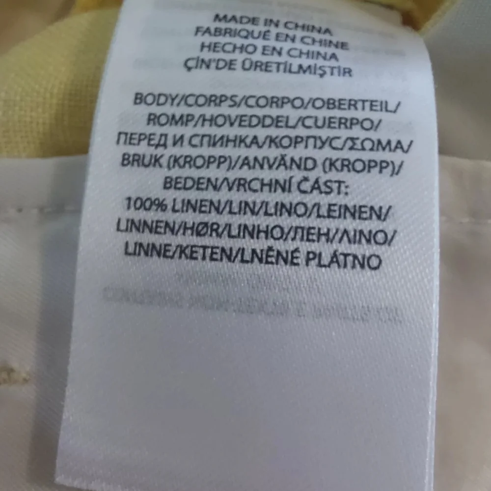 Polo Ralph Lauren Womens Shorts Size 12 Yellow Linen Relaxed Fit Roll Cuffs New